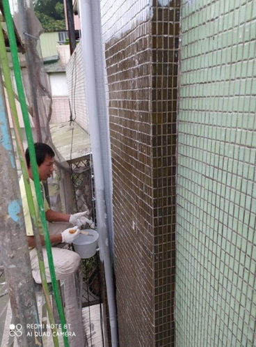 台北外牆防水, 台北塗防水面漆